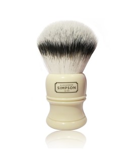 SIMPSON Trafalgar T3 synthetic faux ivory shaving brush
