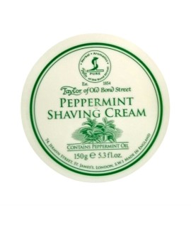 Taylor of Old Bond Street Peppermint Shaving Cream 150g